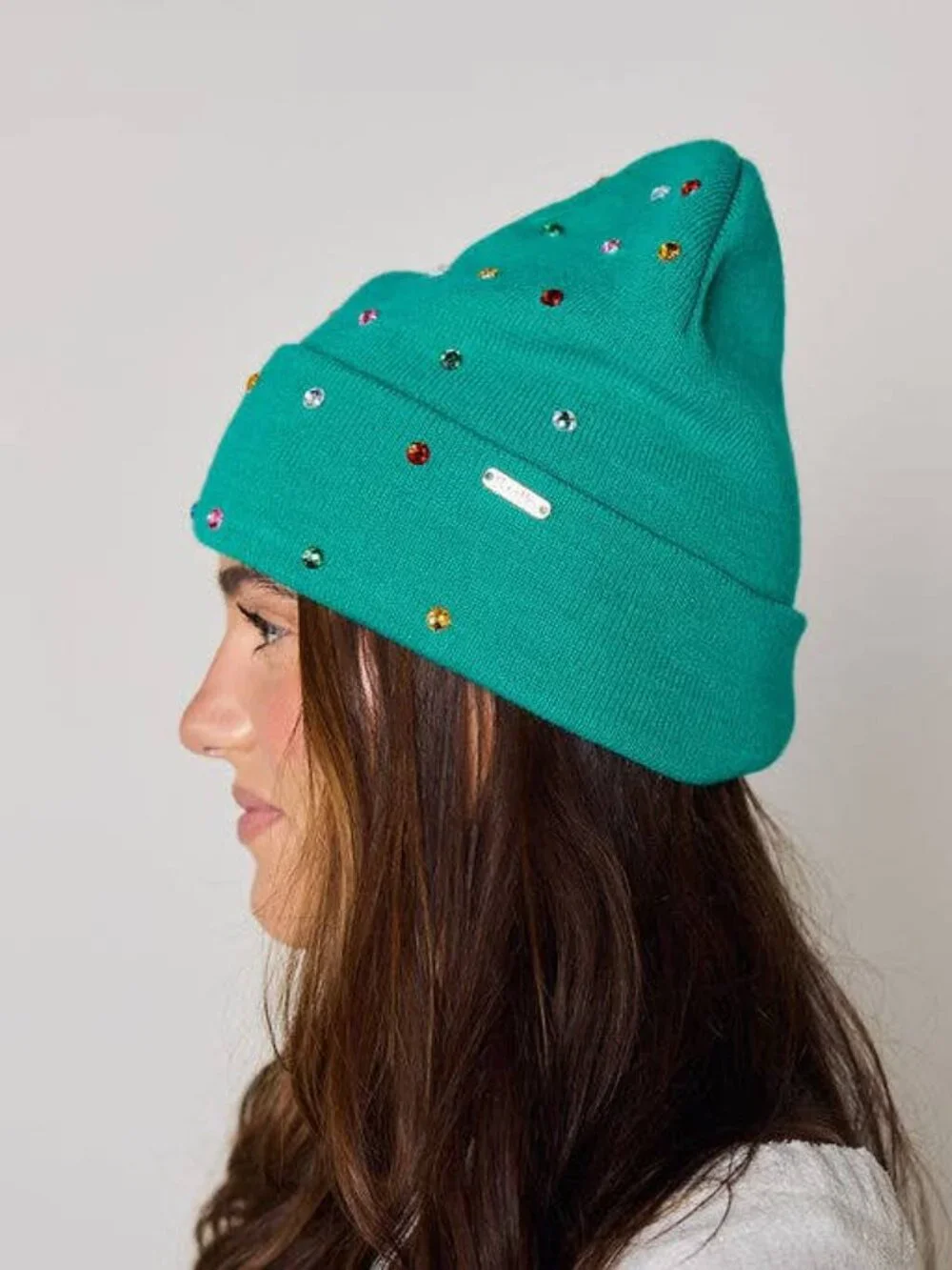 Decked in Emerald Beanie and Mittens Set